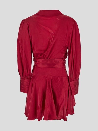 Shop Zimmermann Dress In <p> Dress In Silk
