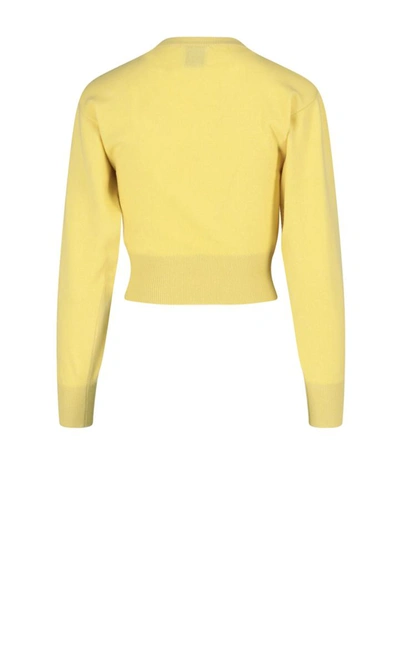 Shop Art Essay Sweaters In Yellow