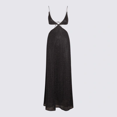 Shop Oseree Oséree Black Stretch Lumiere Cut Out Beach Dress