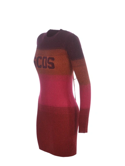 Shop Gcds Dress Mini  "logo" In Red