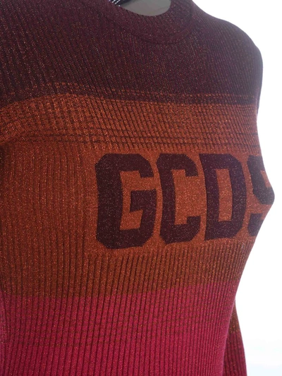 Shop Gcds Dress Mini  "logo" In Red