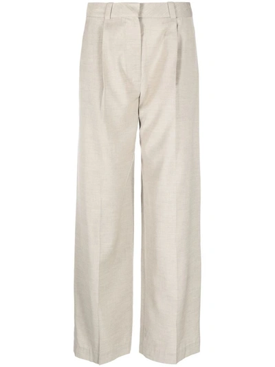 Shop Low Classic Low Rise Trouser Clothing In Melange Beige
