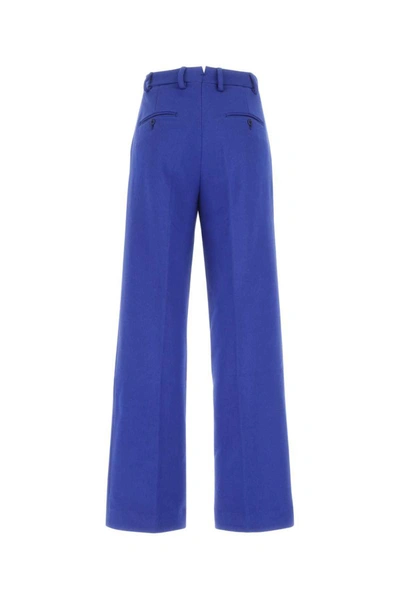 Shop Vetements Pants In Blue
