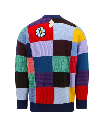 Shop Moncler Genius Cardigan In Multicolor