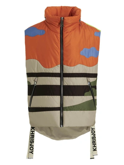 Shop Khrisjoy 'cactus' Oversize Vest In Multicolor