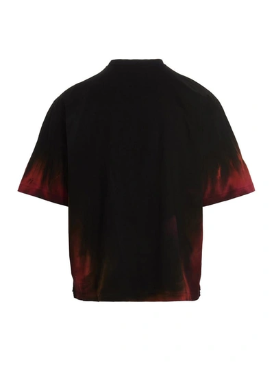 Dsquared2 T-shirt D2 Flame Drop In Black