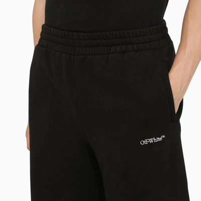 Shop Off-white ™ Jogging Trousers In Jersey In Black