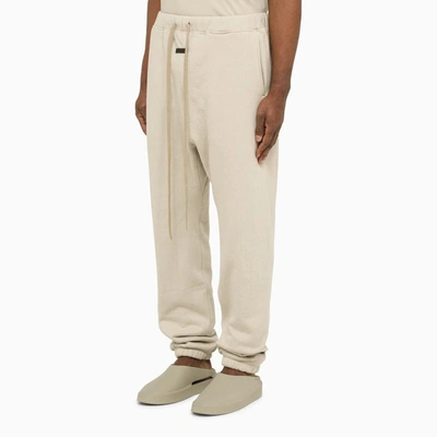 Shop Fear Of God Eternal Cement Jogging Trousers In Beige