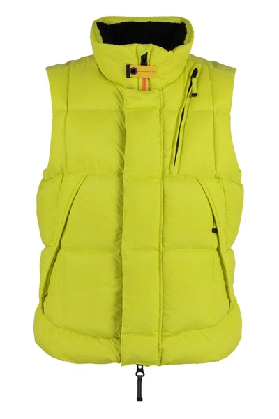Shop Parajumpers Wilbur Padded Bodywarmer In Yellow