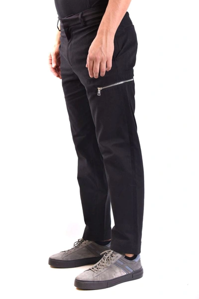 Shop Moncler Trouser In Black