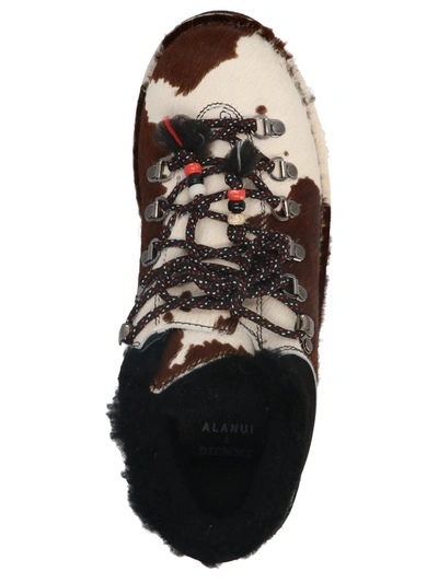 Shop Alanui X Diemme 'capri' Ankle Boots In Multicolor