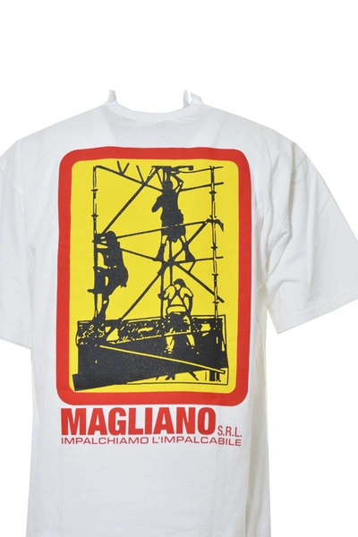 Shop Magliano T-shirts And Polos White