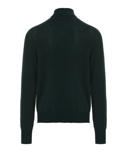 Shop Ma'ry'ya Turtleneck Sweater In Green