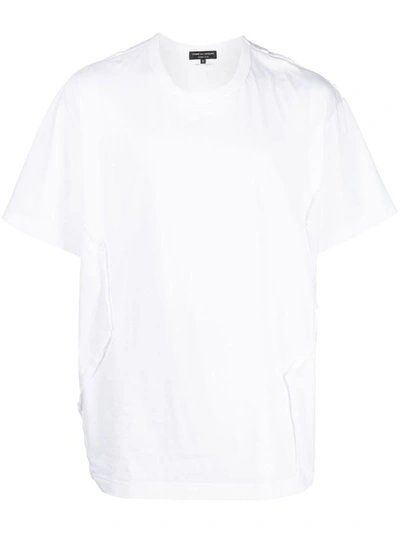 Shop Homme Plus Cotton T-shirt In White
