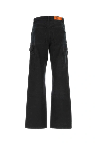 Shop Heron Preston Jeans In Black