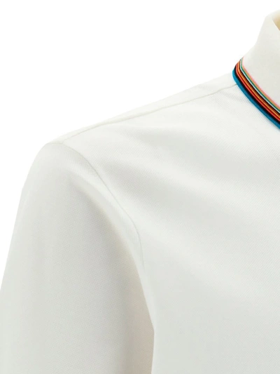 Shop Paul Smith Polo Shirts In White