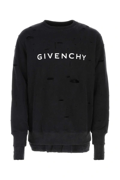 Shop Givenchy Sweatshirts In Black