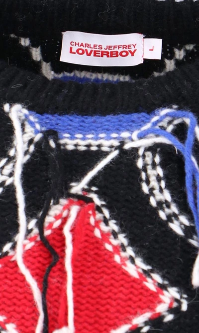 Shop Charles Jeffrey Loverboy Sweaters In Black