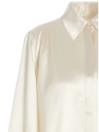 Shop Co Silk Shirt In White