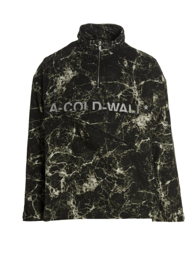 Shop A-cold-wall* 'kagool Marble' Jacket In Green