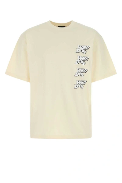 Shop We11 Done We11done T-shirt In White