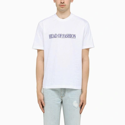 Shop Sunnei Head Of Fashion T-shirt In White