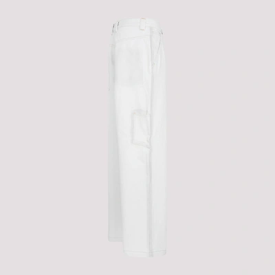 Shop Maison Margiela High-rise Straight-leg Jeans In Nude &amp; Neutrals