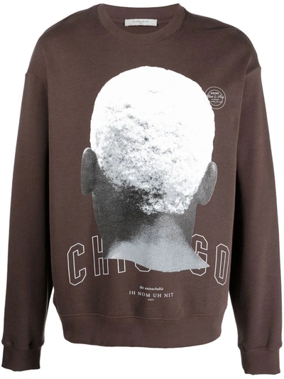 Shop Ih Nom Uh Nit Chicago 2k22 Print Cotton Sweatshirt In Brown