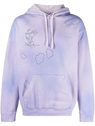 Shop Objects Iv Life Cotton Hoodie In Lilac