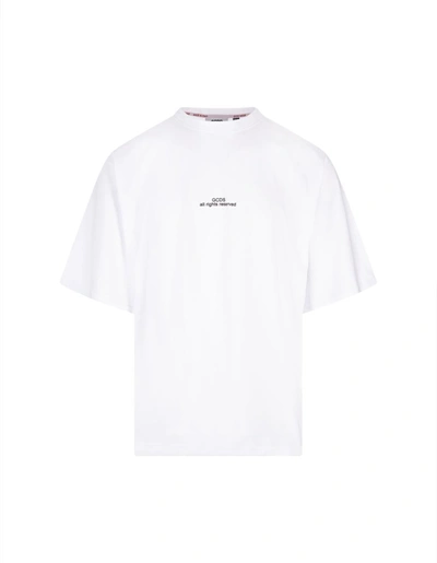 Shop Gcds College T-shirt In White