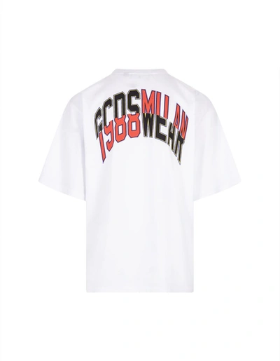 Shop Gcds College T-shirt In White