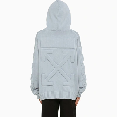 Shop Off-white ™ Ice 3d Diag Sweatshirt In Light Blue