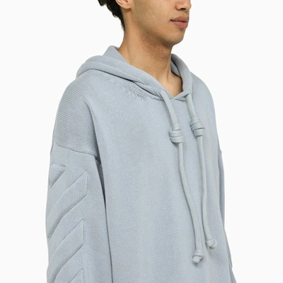 Shop Off-white ™ Ice 3d Diag Sweatshirt In Light Blue