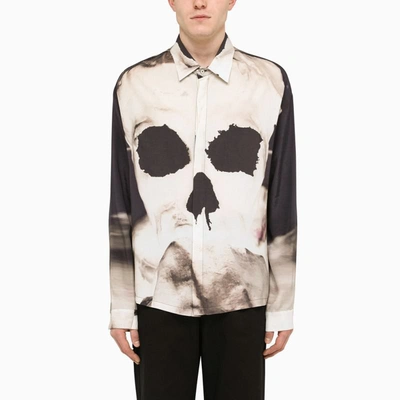 Shop 424 Black Shirt With Graphic In Print