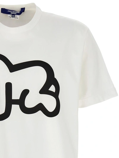 Shop Junya Watanabe T-shirt 'keith Haring' In White