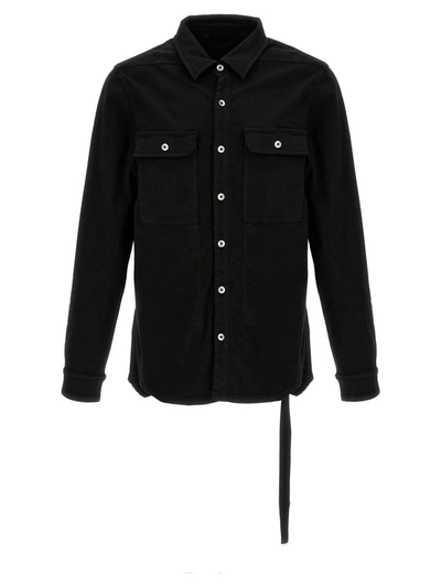 Shop Rick Owens Drkshdw 'outershirt' Jacket In Black
