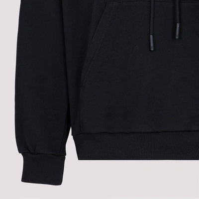 Shop Marcelo Burlon County Of Milan Cotton Hoodie Sweatshirt In Black
