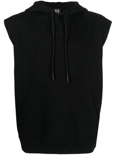 Shop 44 Label Group M Cotton Hoodie In Black