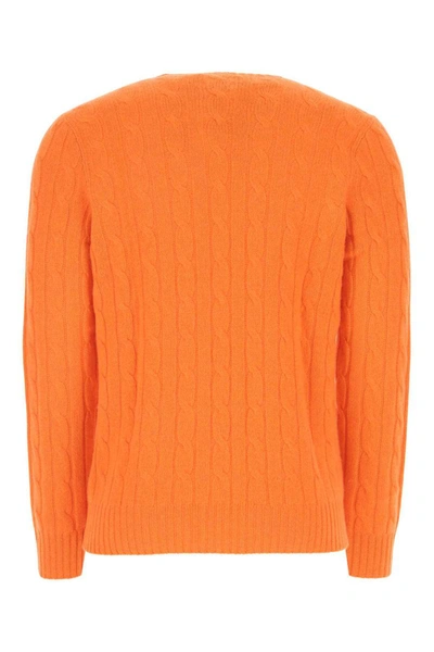 Shop Polo Ralph Lauren Knitwear In Orange