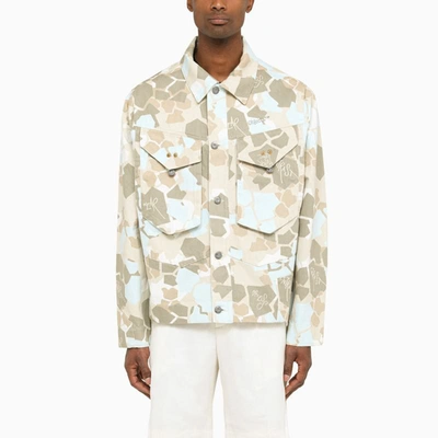 Shop Objects Iv Life Canvas Jacket In Multicolor