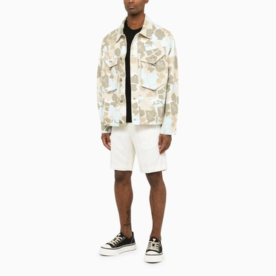 Objects Iv Life Multicoloured Canvas Jacket In Multicolor