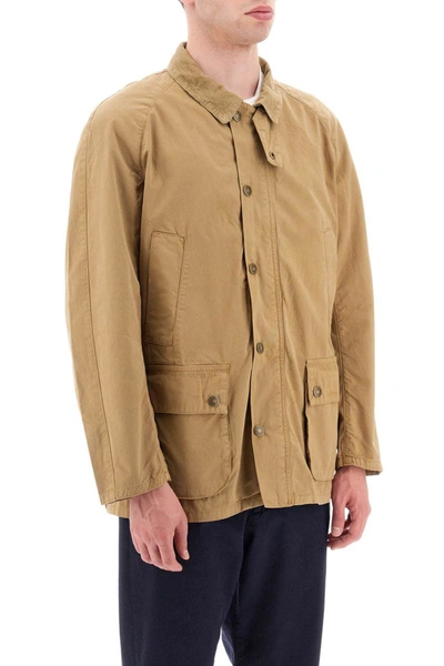 Shop Barbour 'ashby' Casual Jacket In Brown