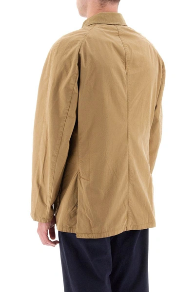 Shop Barbour 'ashby' Casual Jacket In Brown