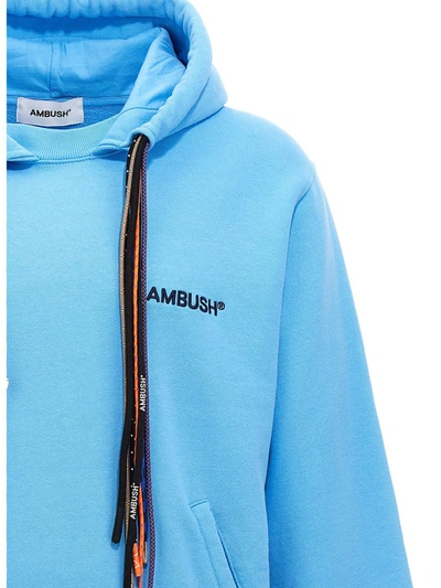 Shop Ambush 'multicord' Hoodie In Light Blue
