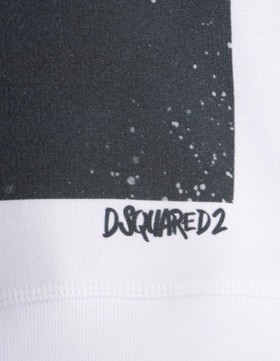 Shop Dsquared2 Bob Marley Cool Sweatshirt In White
