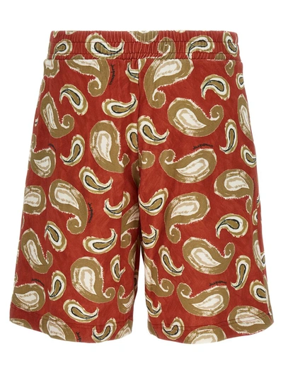 Shop Jacquemus 'pingo' Bermuda Shorts In Multicolor
