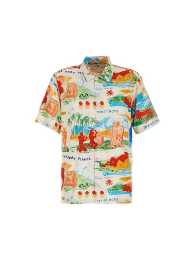 Endless Joy Faraway Places Shirt In Multicolor