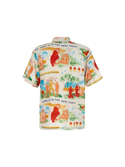 Shop Endless Joy 'far Away' Shirt In Multicolor