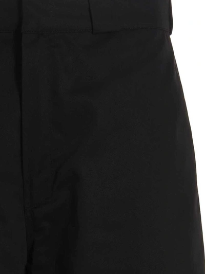 Shop Palm Angels 'reversed Waistband' Pants In Black