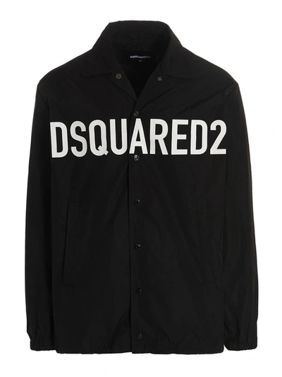 Shop Dsquared2 '' Overshirt In Black